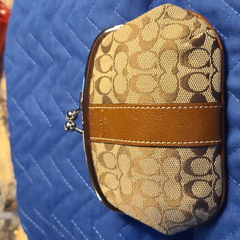 Coach coin purse